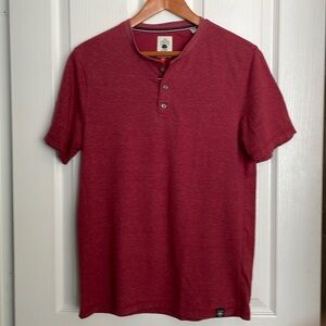 Authentic Copper Oak Supply - banded collar Henley